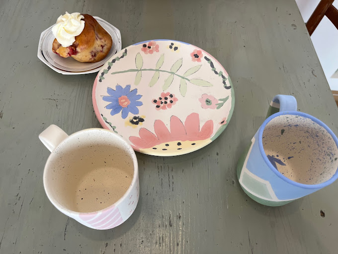 Atelier forma, peinture sur céramique avec gâteau - Activités bien-être à Grenoble